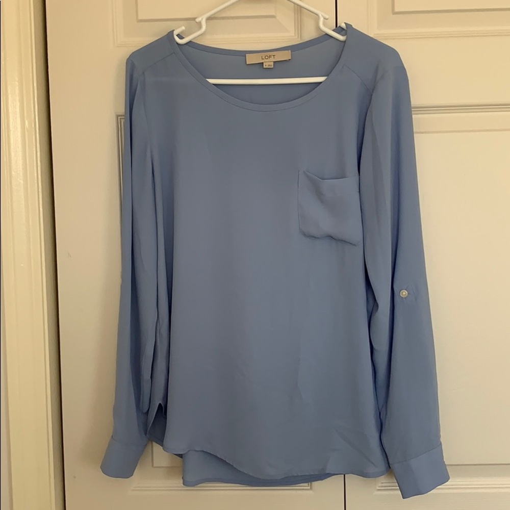 Loft Chiffon Shirt